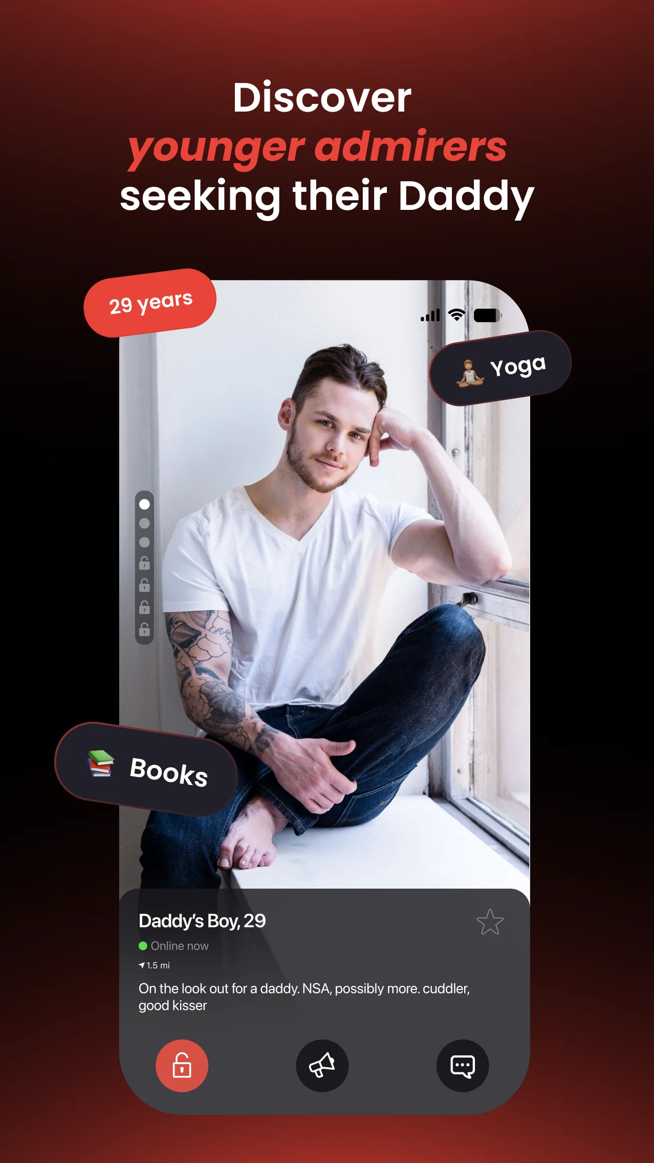Daddyhunt– Gay Dating & Chat screenshot