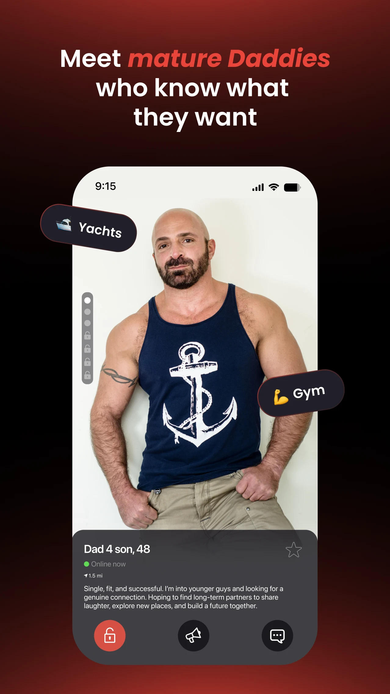 Daddyhunt– Gay Dating & Chat screenshot